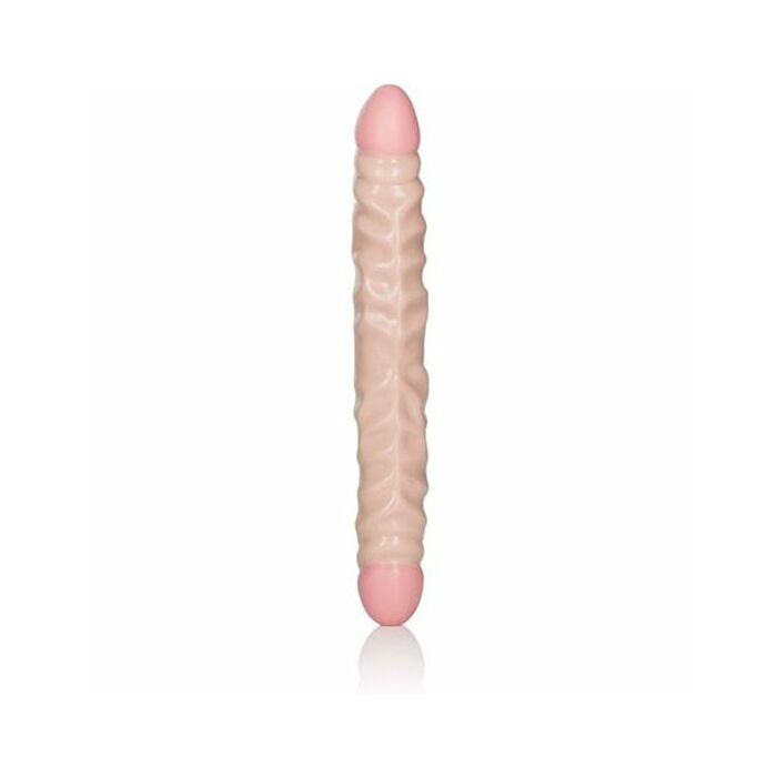 Ivory duo pene doble realístico 31cm - negro