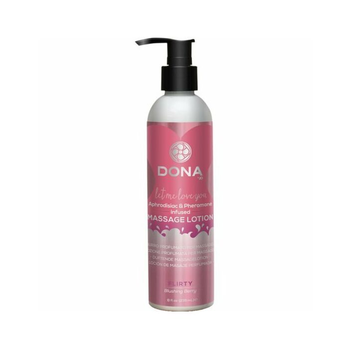 Dona locion de masaje perfumada flirty 235 ml