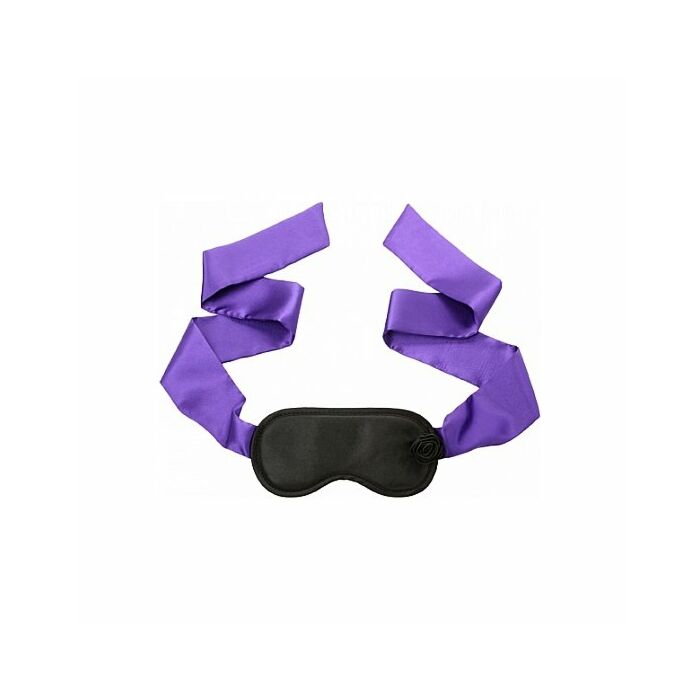 Black rose mascara bondage de seda