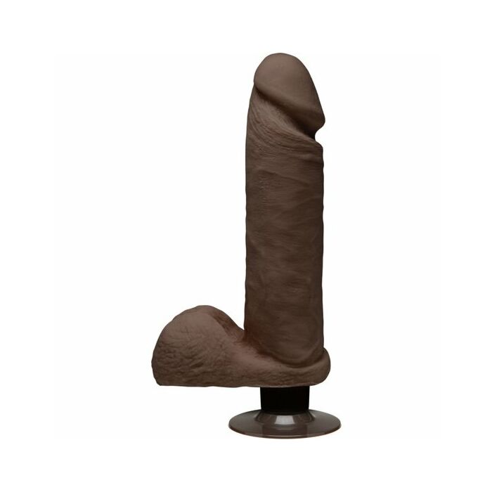 The perfect d pene vibrador 20cm chocolate