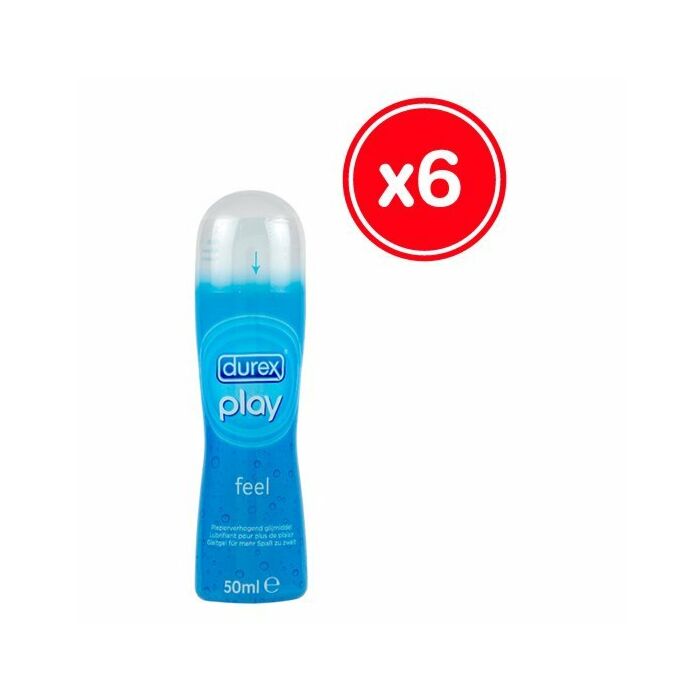 Durex play feel 50 ml (6 uds)