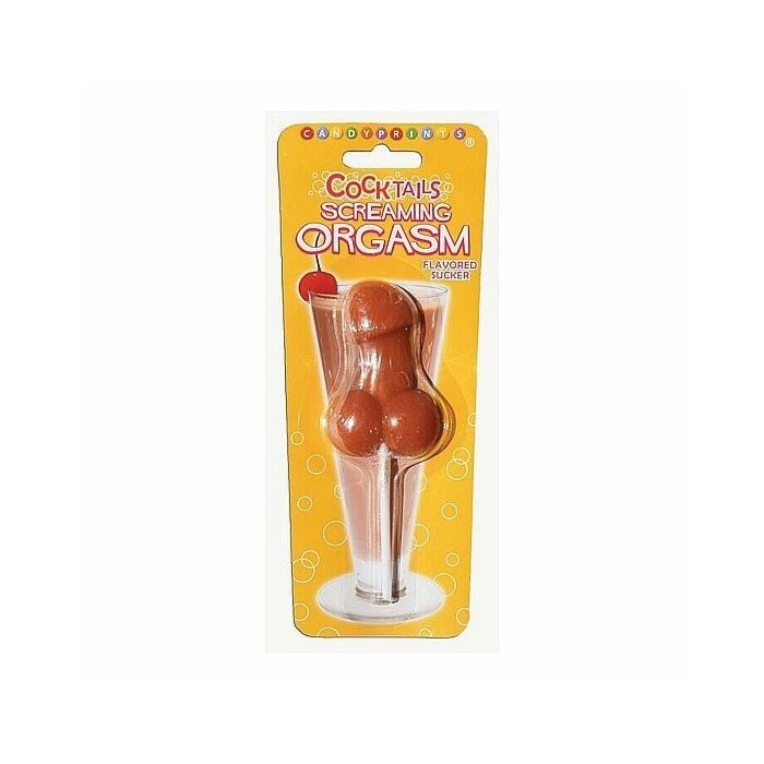 Screaming orgasm cocktail sucker