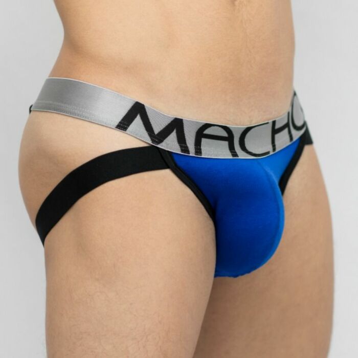 Macho - mx132 suspensorio azul talla l