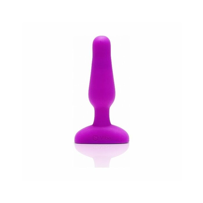 Novice plug vibrador con mando - fucsia