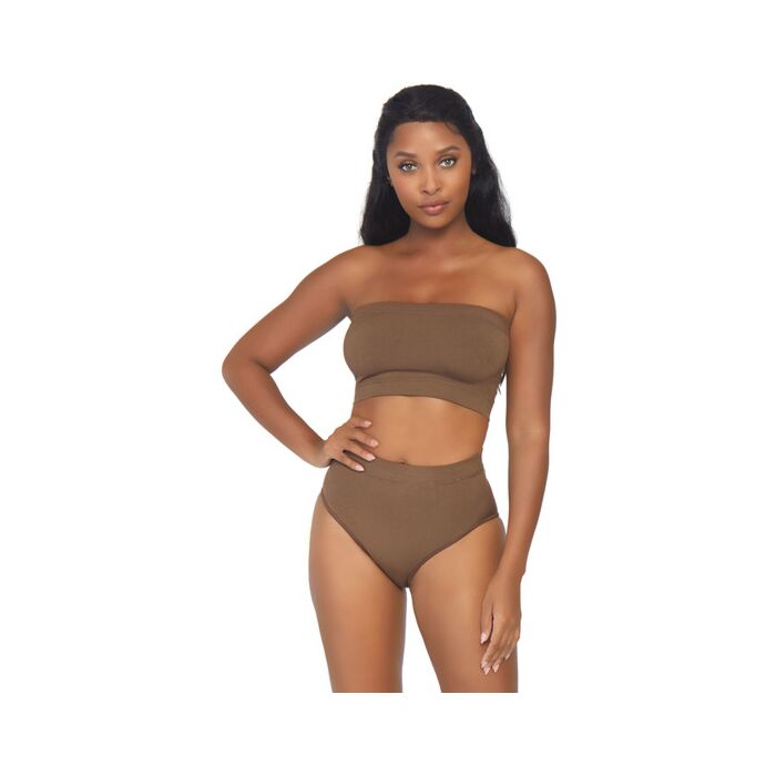 Conjunto opaco microfibra - caramelo