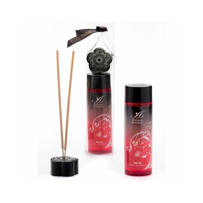Aceite Calor Fresa Extático