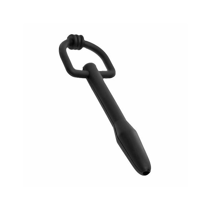 Plug de silicona para el pene con anillo