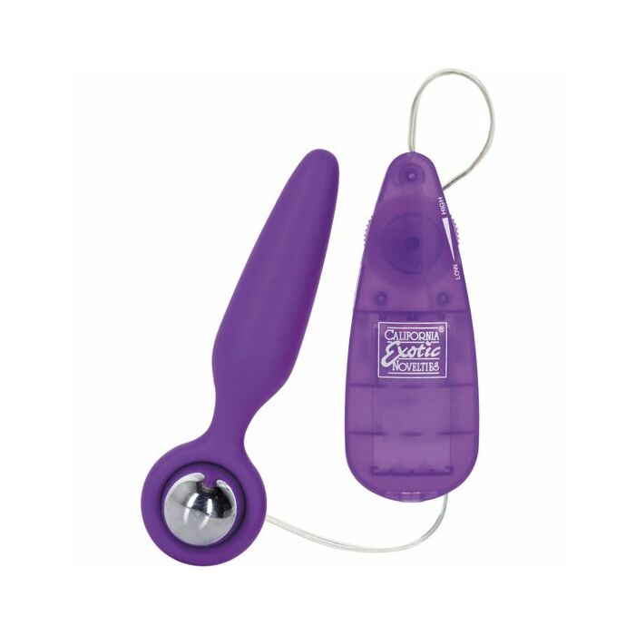 Booty call booty glider vibrador anal morado