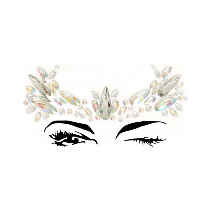 Elora joyas para el rostro autoadhesivas