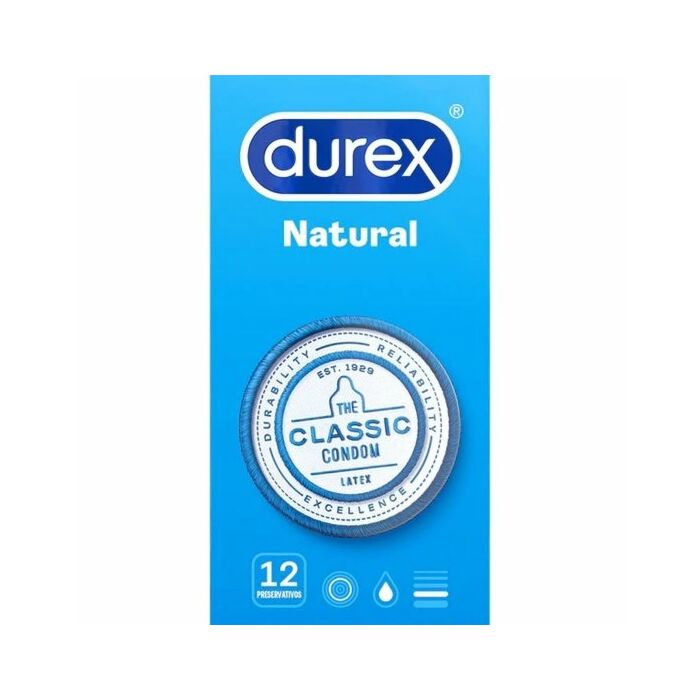 Condones Naturales Durex 12 uds.