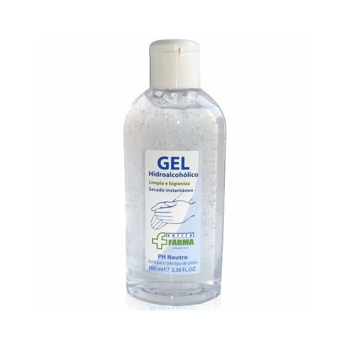 Gel hidroalcohólico verita farma 100 ml