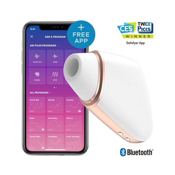 Satisfyer Triángulo Blanco