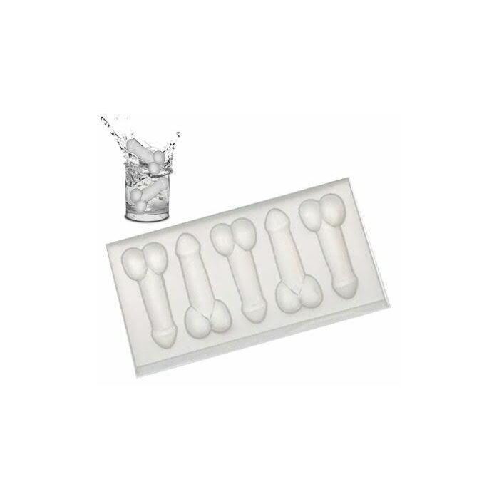 Bandeja cubitos penes de hielo