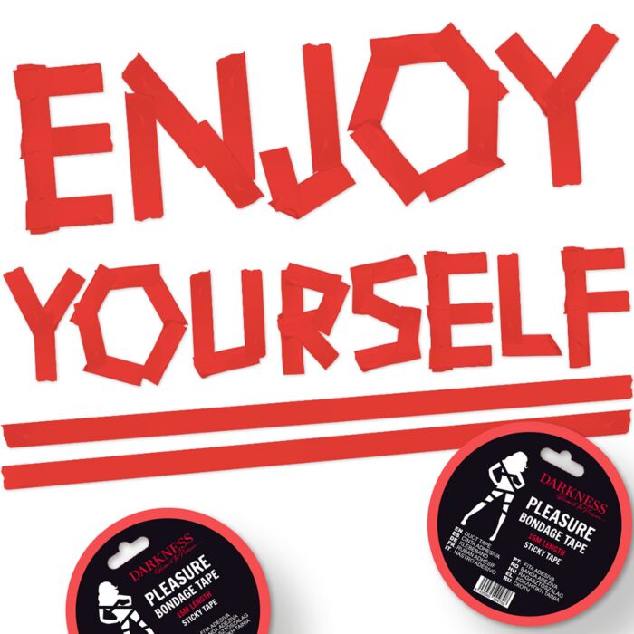 Cinta Bondage Roja Seductiva