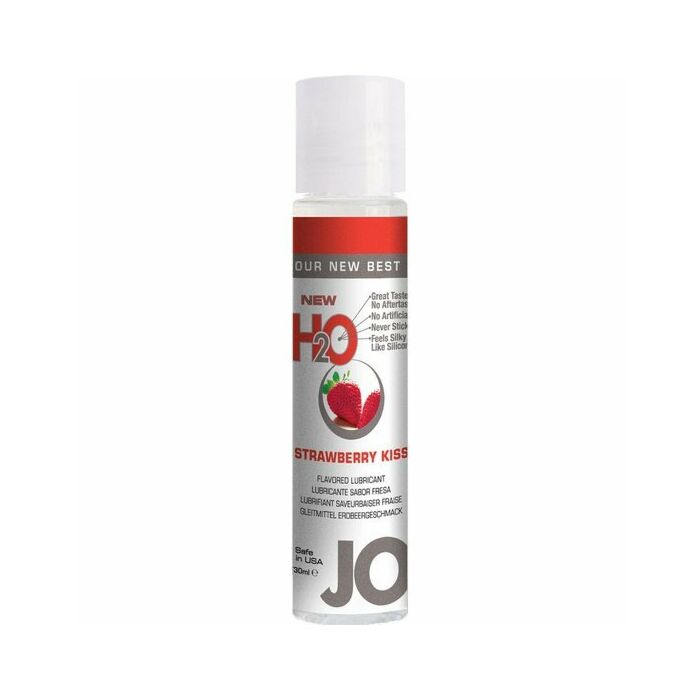 Jo lubricante agua sabor fresa 30 ml