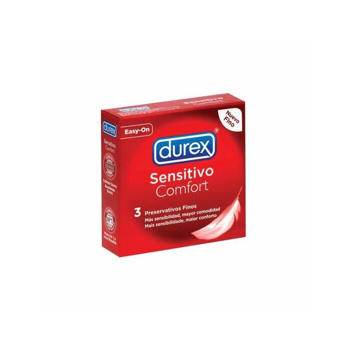 Durex sensitivo suave 3 uds
