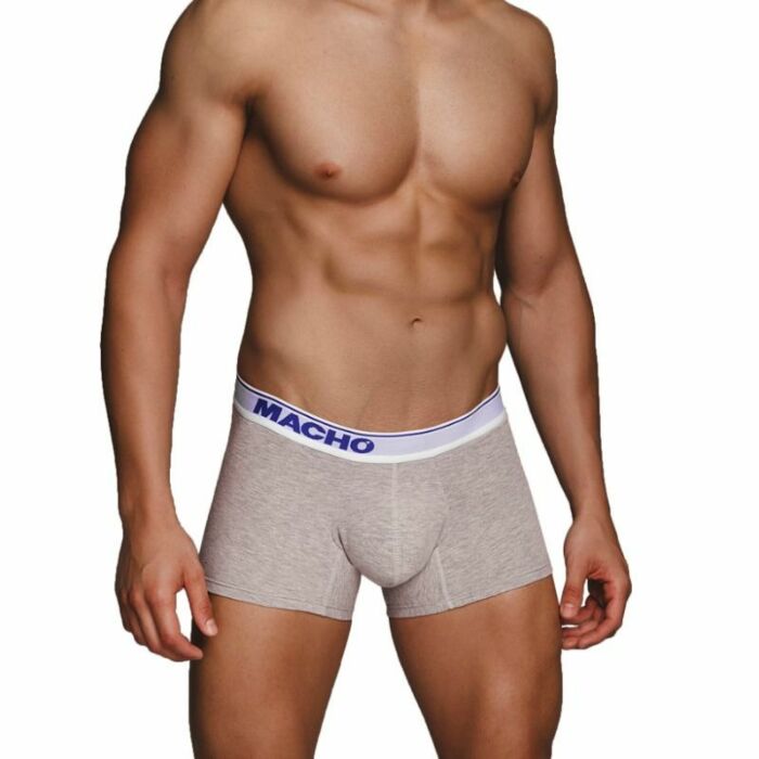 Macho - mc086 boxer medio gris talla s