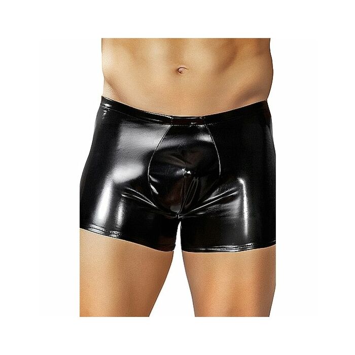 Male power boxer efecto latex negro