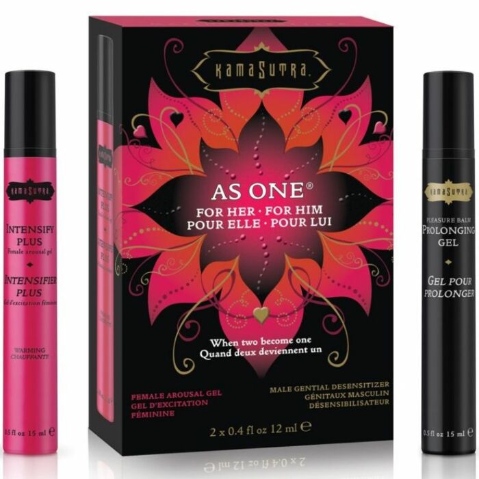 Kamasutra kit parejas para el y ella as one 12 ml