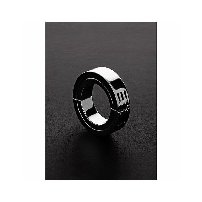 Hinged anillo de metal para testículos 40mm