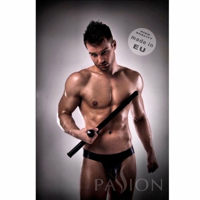 Jockstrap 008 black leather passsion men lingerie s/m