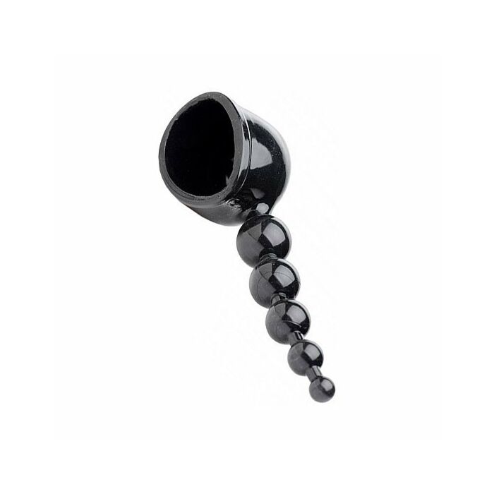 Thunder beads accesorio plug anal negro