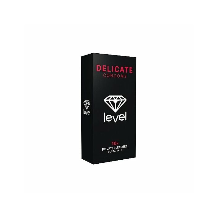 Preservativos level delicate condoms - 10uds