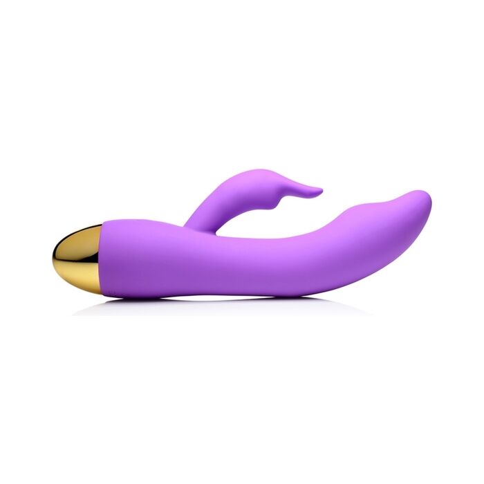 10x come hither g-focus vibrador de silicona - morado