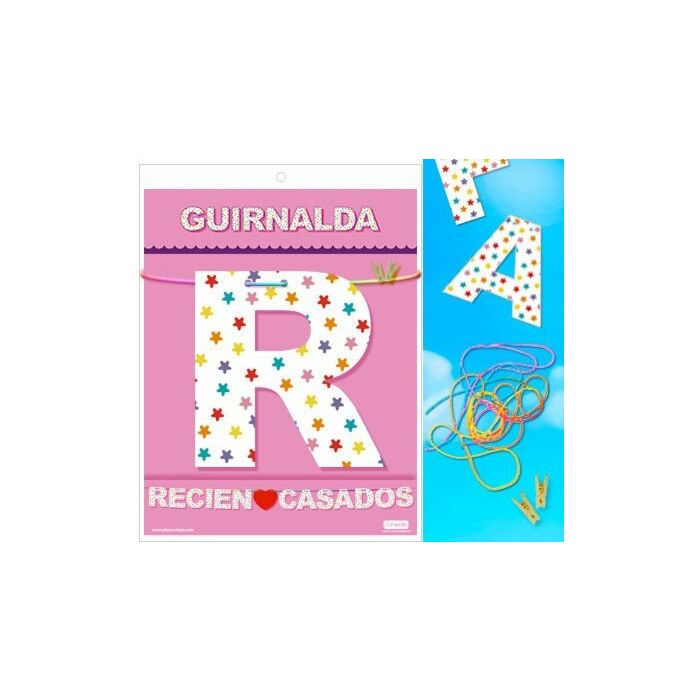 Guirnalda recien ♥ casados