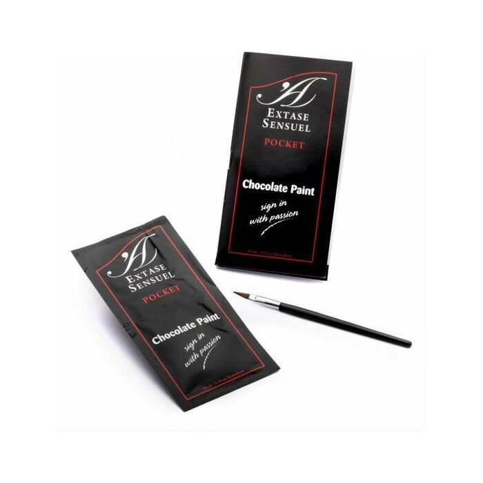 Extase sensuel pintura corporal de chocolate efecto atraccion 10ml
