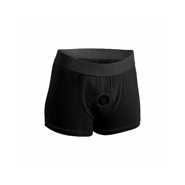 Mod active arnés estilo boxer con anillo para dildo