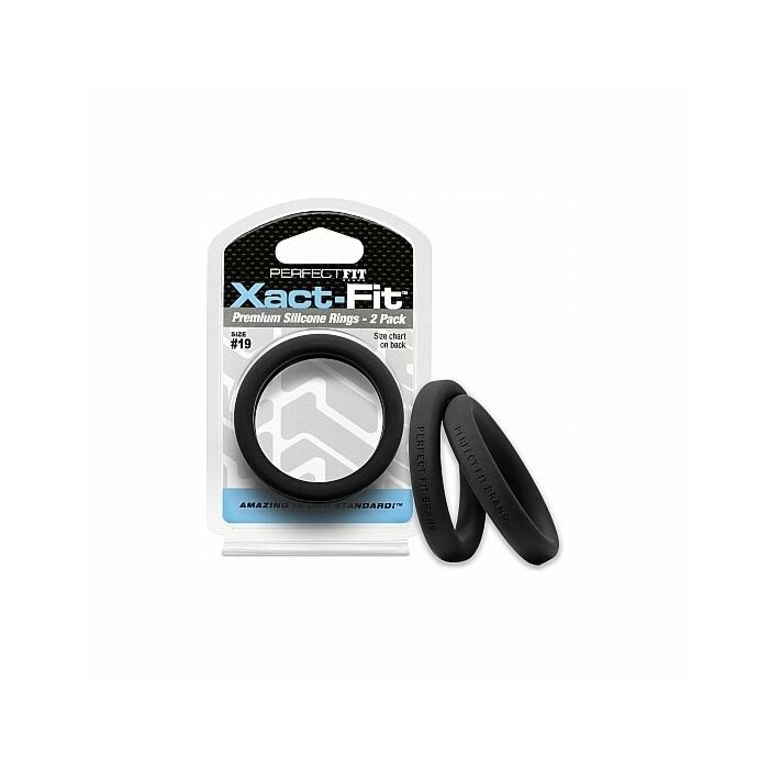 Anillos Xact-Fit - Pack Doble - Negro