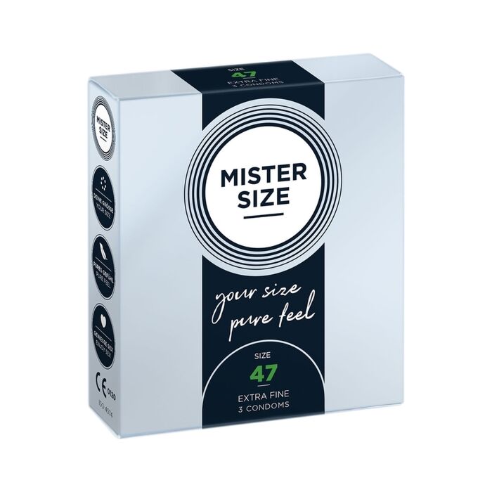 Mister size 47 (3 pack) - extra fino
