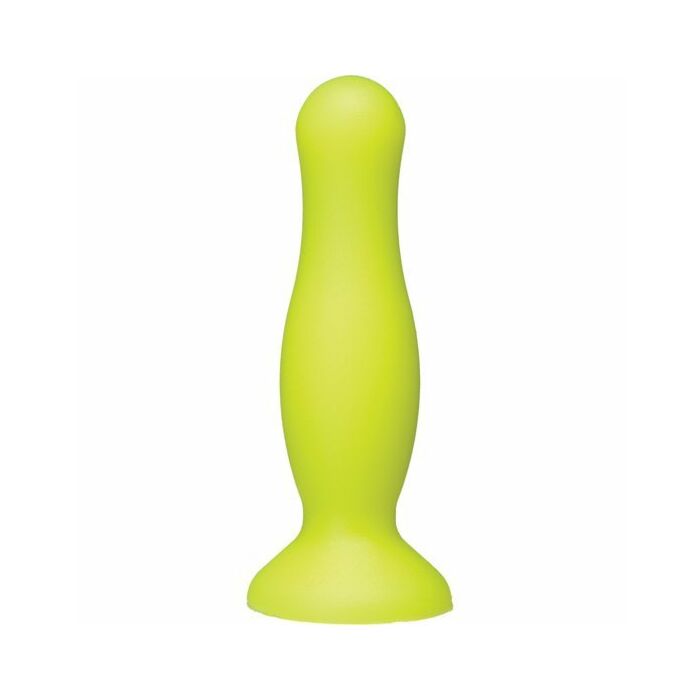 American pop dildo silicona 9 cm amarillo