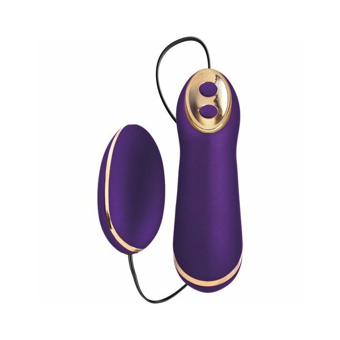Entice ella huevo vibrador morado