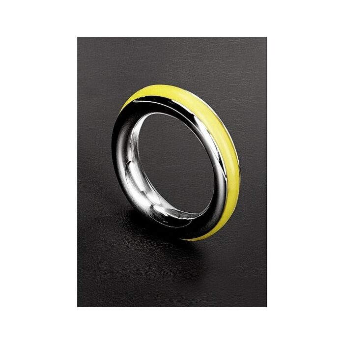 Cazzo anillo para el pene 55mm - amarillo
