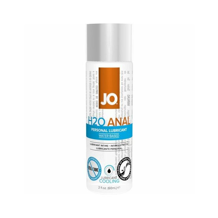 Jo lubricante anal base de agua efecto frio 75 ml
