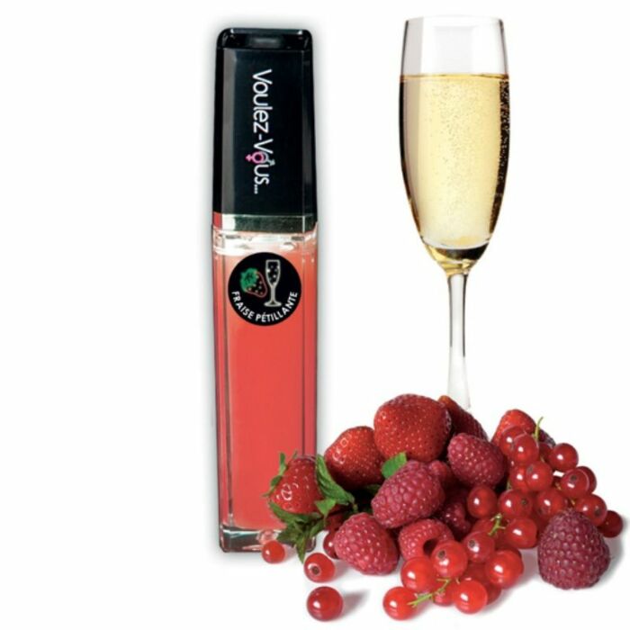 Voulez vous labial efecto calor-frio fresas con cava
