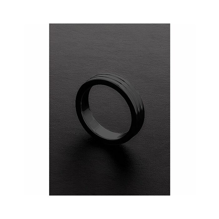 Golden black ribbed c-ring (10x50mm)