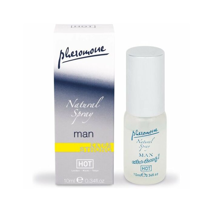 Hot spray neutro con feromonas para hombre extra fuerte