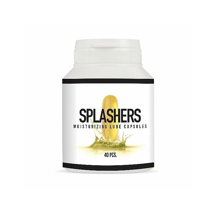 Splashers - 40 pcs cpsulas hidratantes y estimulantes
