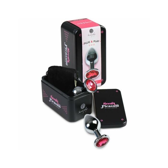 Mini Fucsia: Plug Anal Metal