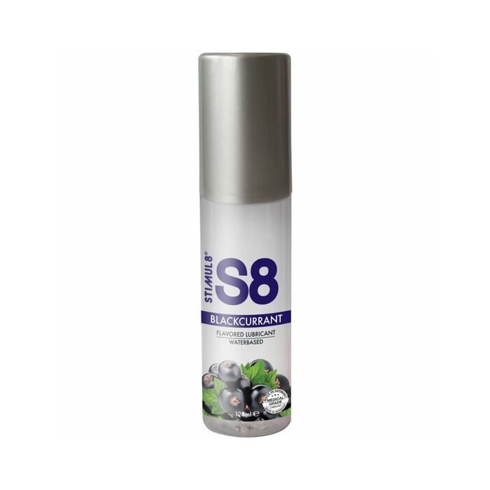 S8 lubricante sabores 125ml - grosella negra