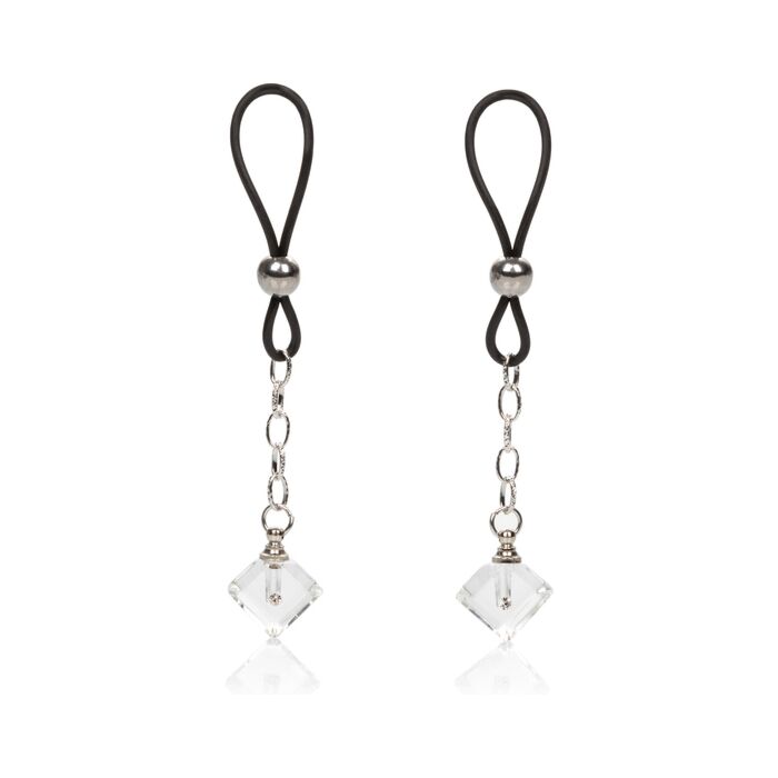 Colgantes para pezones - gema de cristal