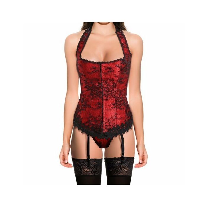 Corset vamp rojo