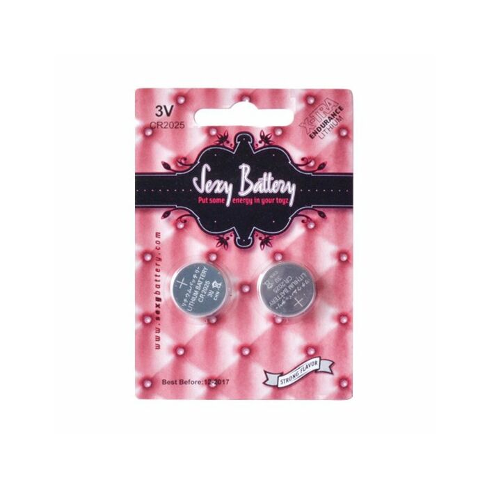 Sexy battery cr2025 3v 2 uds