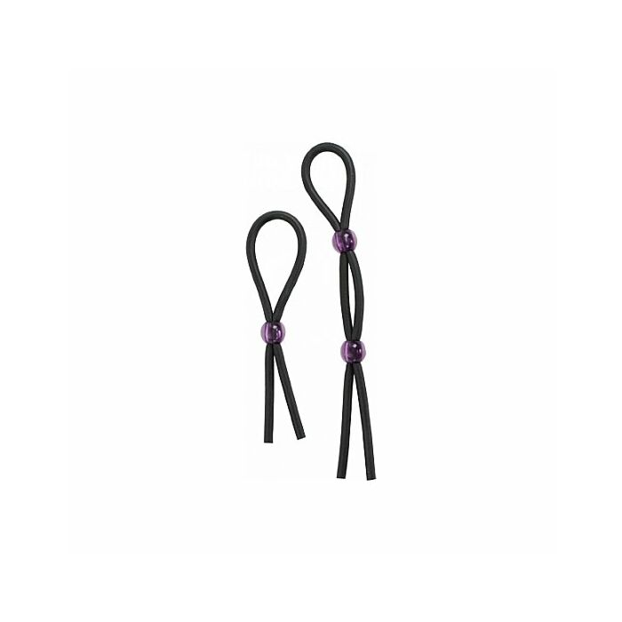 Cock ties 1 tie & 1 cock and ball tie negro