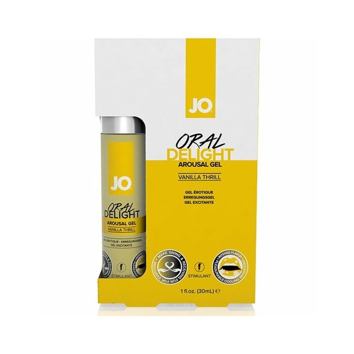 Jo gel excitador de placer oral vainilla 30 ml
