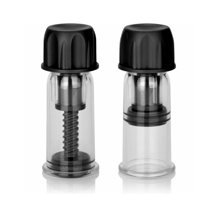 Vaccum twist succionadores pezones negro