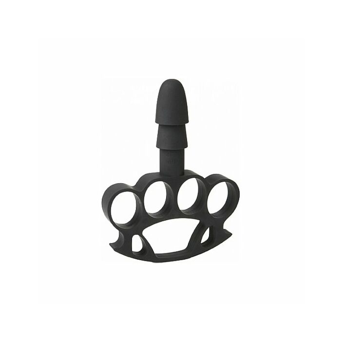 Vac-u-lock dildo knuckle up